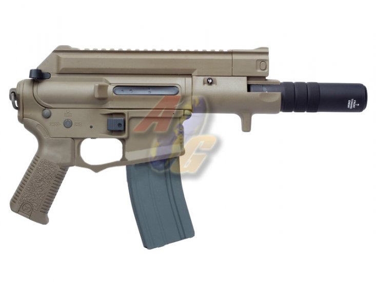 --Out of Stock--ARES Amoeba M4 CCP-S Tactical Pistol AEG ( Dark Earth ) - Click Image to Close
