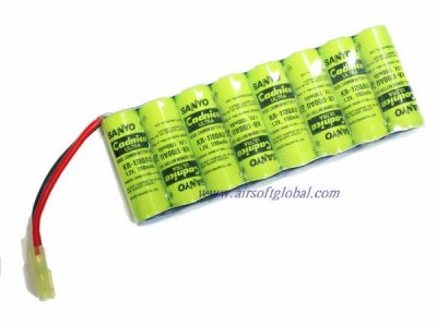 Sanyo 9.6v 1700 mAh For Classic Army Battery Pack