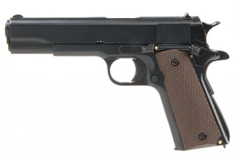 V-Tech 1/2 Scale High Precision 1911 Mini Model Gun ( Shell Ejection/ Black ) - Click Image to Close