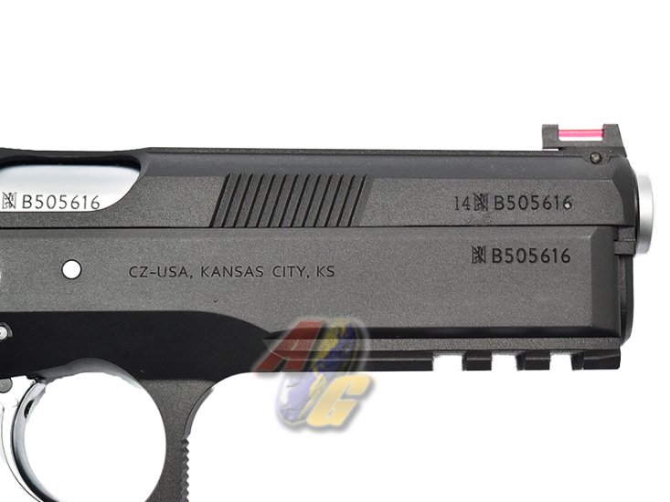 --Out of Stock--AG Custom CZ-75 SP-01 Shadow GBB Pistol with Marking - Click Image to Close