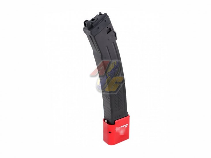 APFG PX-K 30rds Extended GBB Magazine ( Red ) - Click Image to Close