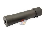 Action 45mm x 186mm MPX QD Silencer For KSC MP9/ TP9 GBB SMG