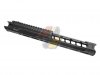 SLR Airsoftworks 14.7" Light M-Lok EXT Extended Handguard Rail For Tokyo Marui AKM GBB ( Black ) ( by DYTAC )
