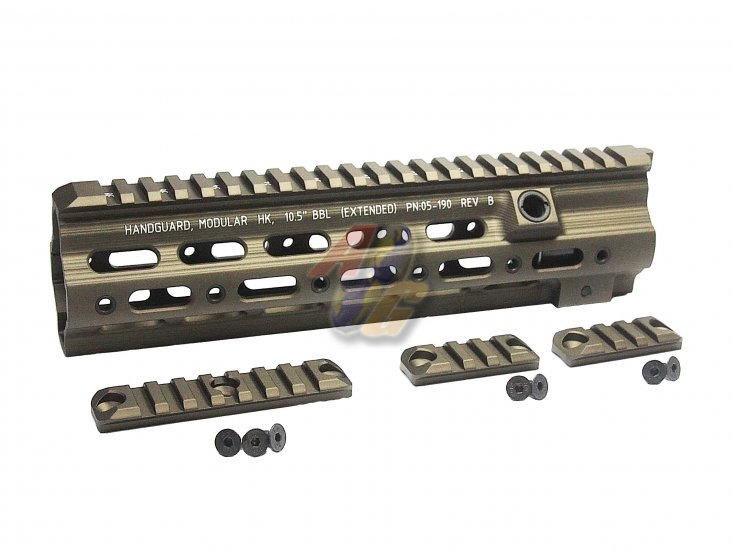 --Out of Stock--Eagle Eye G Style SMR Handguard Rail 10.5inch ( Real Spec Barrel Nut ) ( Desert Dirt Color ) - Click Image to Close