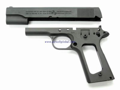 Guarder Aluminum Slide & Frame For Marui M1911 (Dark Gray)