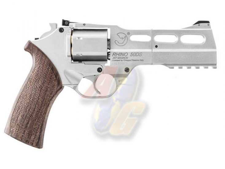 --Out of Stock--BO Chiappa Rhino 50DS .357 Magnum Co2 Revolver ( Silver ) - Click Image to Close