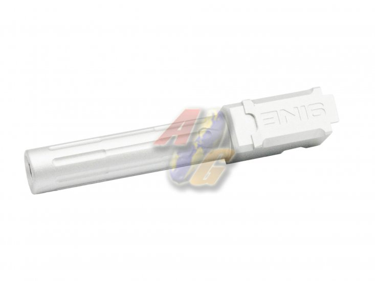 5KU Aluminum 9INE Barrel For Umarex/ VFC Glock 19 GBB ( Silver ) - Click Image to Close