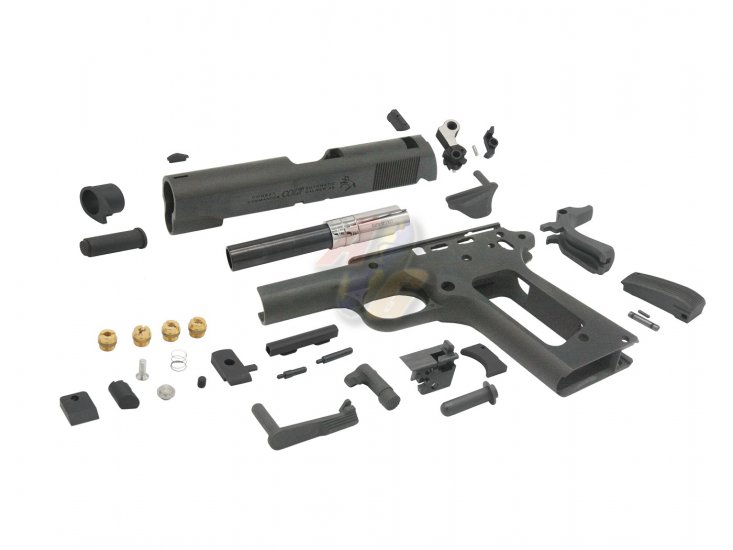 --Out of Stock--Nova CNC Steel "Colt Combat Commander" Slide and Frame Kit For Tokyo Marui 1911 Series GBB ( 2019 Version/ Black ) - Click Image to Close