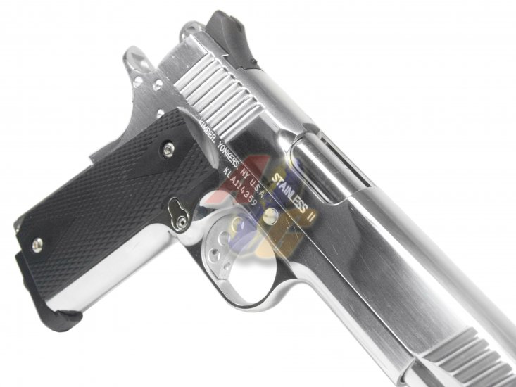 --Out of Stock--Mafioso Airsoft Steel Kimber Co2 GBB ( Silver ) - Click Image to Close
