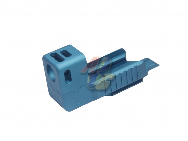 --Out of Stock--Pro-Arms DHD Compensator For G17/ G18C/ G22 Series GBB ( Blue ) - Click Image to Close