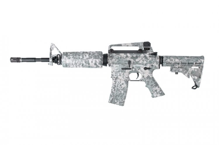 King Arms Navy SEALs M4A1 - ACU - Click Image to Close