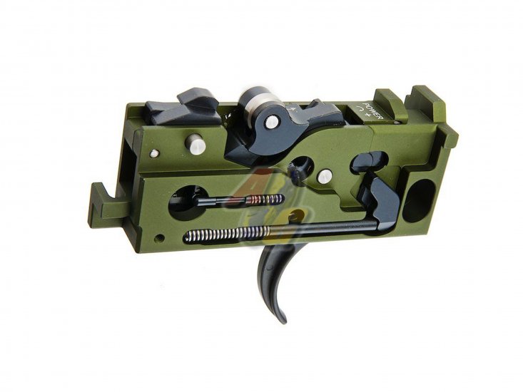 --Out of Stock--BJ Tac CNC 7075 Aluminium Adjustable Complete Trigger Box For Tokyo Marui M4 Series GBB ( MWS ) ( OD ) - Click Image to Close