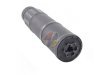 Airsoft Artisan CGS Dummy Silencer ( 14mm-/ Black )