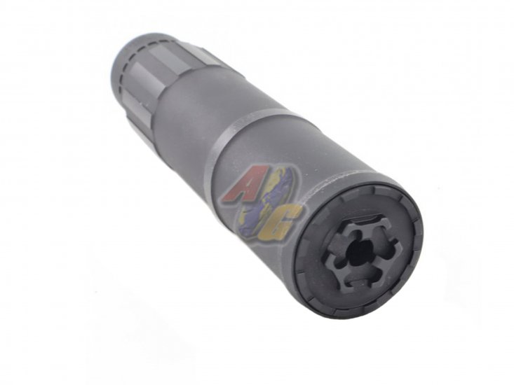 Airsoft Artisan CGS Dummy Silencer ( 14mm-/ Black ) - Click Image to Close