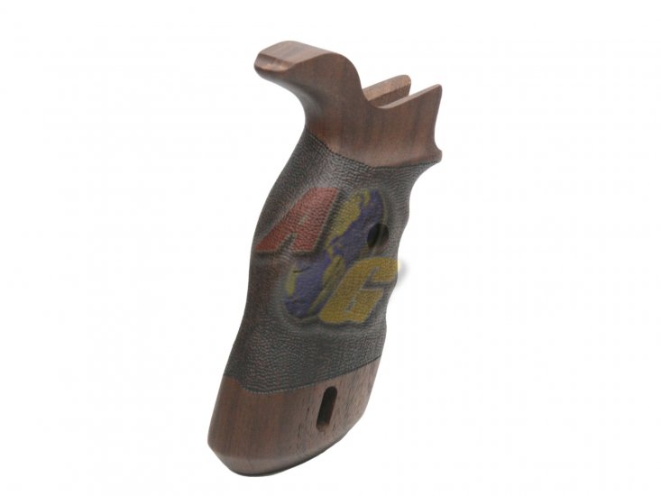 --Out of Stock--RA-Tech PSG-1 Walnut Wood Grip For Umarex/ VFC PSG-1 GBB ( Special Handmade Edition ) - Click Image to Close