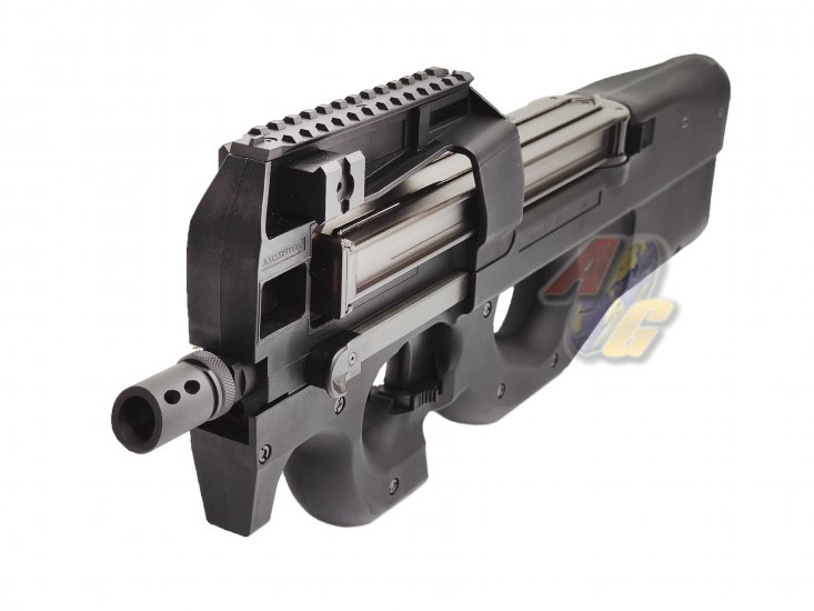 Cybergun FN P90 GBB ( Black ) ( Licensed ) - Click Image to Close