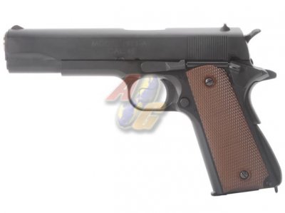 --Out of Stock--King Arms CNC Metal M1911-A1 CAL .45 GBB Pistol ( Black )