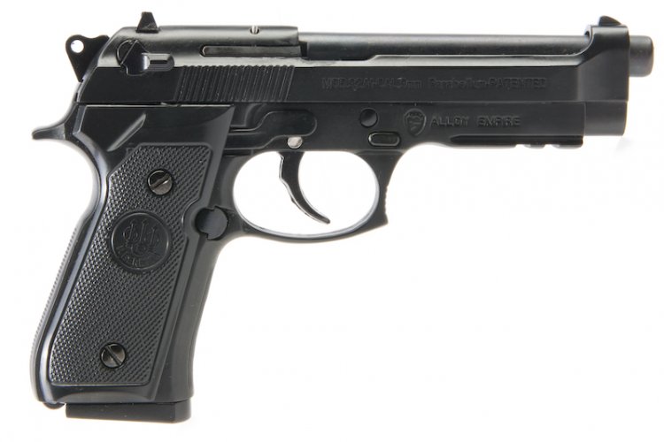 V-Tech 1/2 Scale M92F Mini Model Gun ( Shell Ejection/ Black ) - Click Image to Close