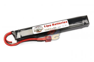 G&P 11.1v 1200mAh (30C) Li-Poly Rechargeable Battery (C)