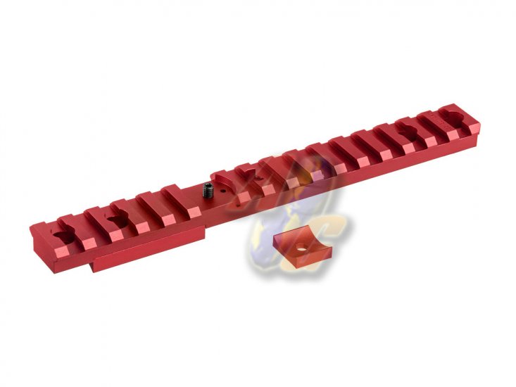 --Out of Stock--X22 Builders Aluminum Upper Rail For KJ KC02 GBB ( Red ) - Click Image to Close