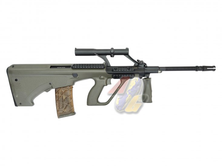 Army AUG Military Model AEG with 3x Scope - Click Image to Close