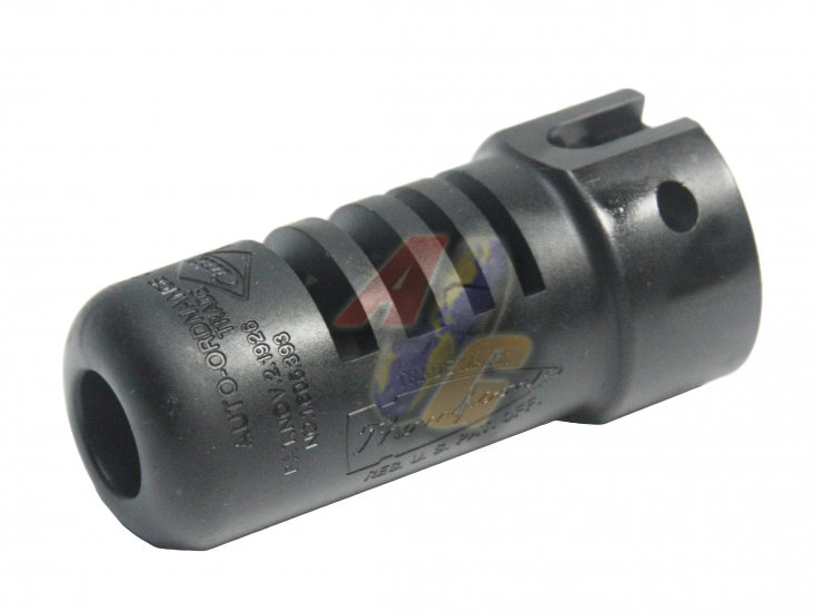 --Out of Stock--RGW Steel Thompson Flash Hider For Cybergun/ WE M1A1 GBB - Click Image to Close