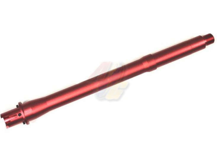 SLONG CNC Aluminum M4 Outer Barrel ( Red ) - Click Image to Close