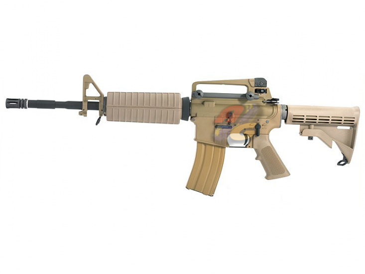 --Out of Stock--WE M4A1 (Gas BlowBack , Open Bolt, TAN) - Click Image to Close