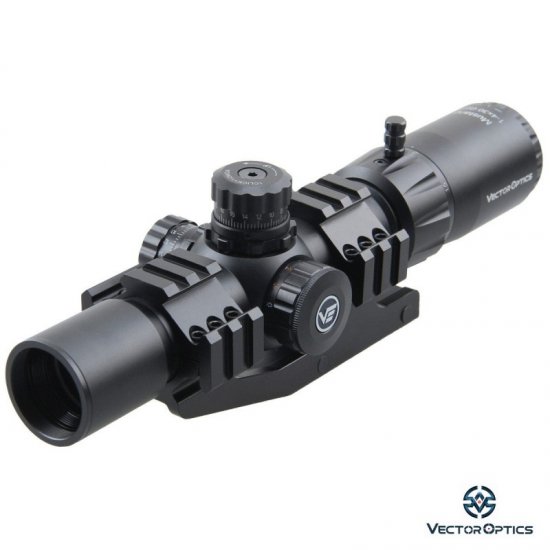Vector Optics Mustang 1-4x30SFP Riflescope - Click Image to Close