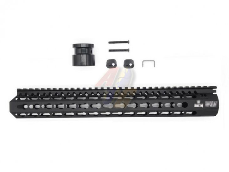 Angry Gun BC* KMR 13 Inch KeyMod Rail For M4/ M16 Series Airsoft Rifle - Click Image to Close