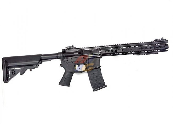 --Out of Stock--APS Low Profile Adapt Rail System Keymod AEG ( ASR116, BK ) - Click Image to Close
