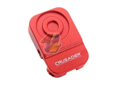 --Out of Stock--Crusader M4 Match Type Extended Bolt Catch Button For VFC M4 Series GBB ( Red )