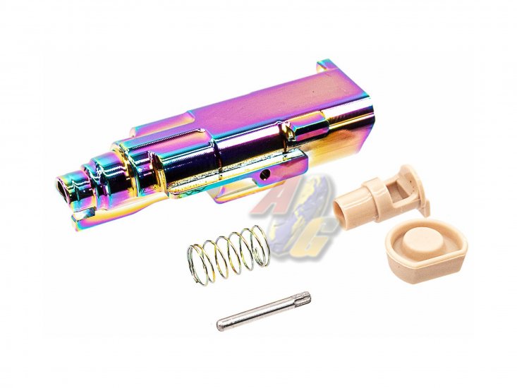 COWCOW Technology Aluminum Nozzle For Action Army AAP-01 GBB ( Rainbow ) - Click Image to Close