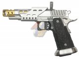 FPR Steel DVC Open Gas Pistol ( Silver )