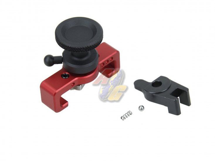5KU Selector Switch Charge Handle For Action Army AAP-01 GBB ( Type 2/ Red ) - Click Image to Close