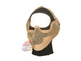 V-Tech Strike Steel Gen 2 Half Face Mask(Tan)