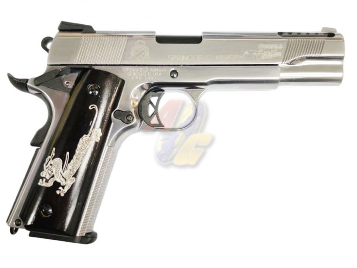 --Out of Stock--AG Custom Face Off Style 1911 V12 GBB ( Silver ) - Click Image to Close
