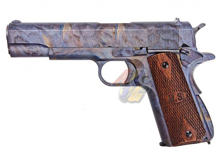 Cybergun AO 1911 Marble GBB ( Wood Grip ) - Click Image to Close