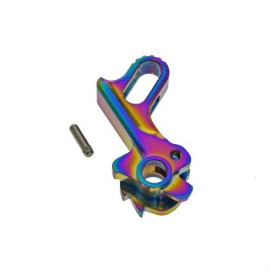 COWCOW Technology Match Grade Stainless Steel Hi-Capa Hammer ( Rainbow ) - Click Image to Close