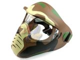 APS Anti-Fog Alone Full Mask ( Woodland Camouflage )