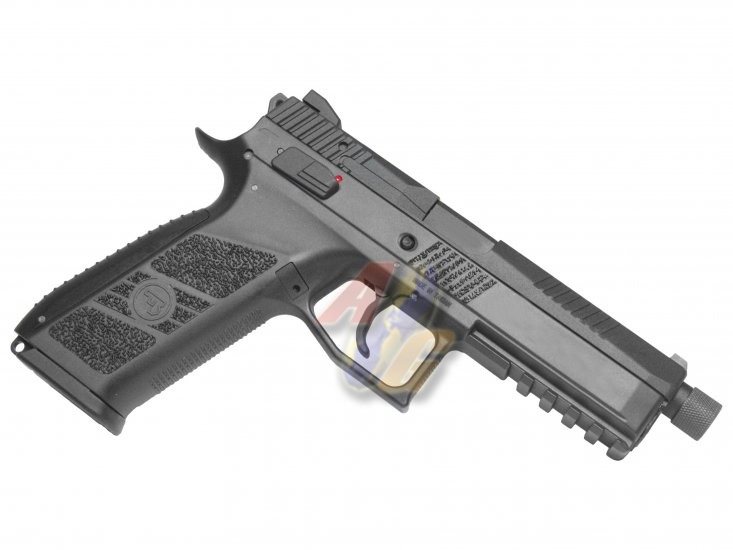 KJ Works CZ P-09 GBB with 14mm CCW Thread Barrel ( ASG Licensed/ Gas Version ) - Click Image to Close