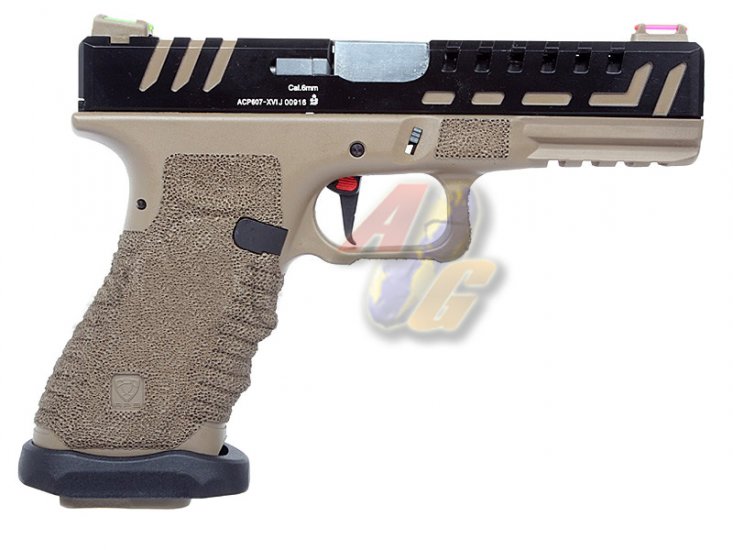 APS Scorpion D-mod Gas Pistol ( Desert ) - Click Image to Close