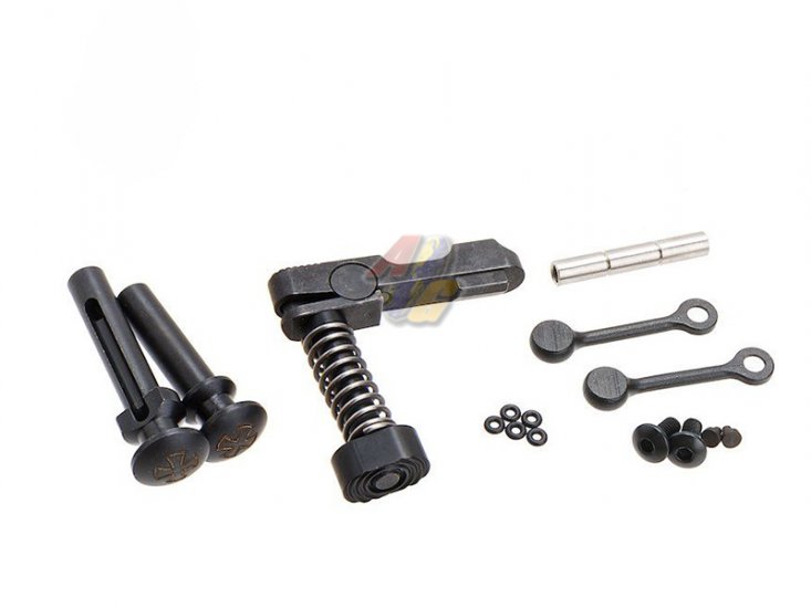 --Out of Stock--T8 MWS Steel Parts Combo Set For Tokyo Marui M4 Series GBB ( MWS ) - Click Image to Close