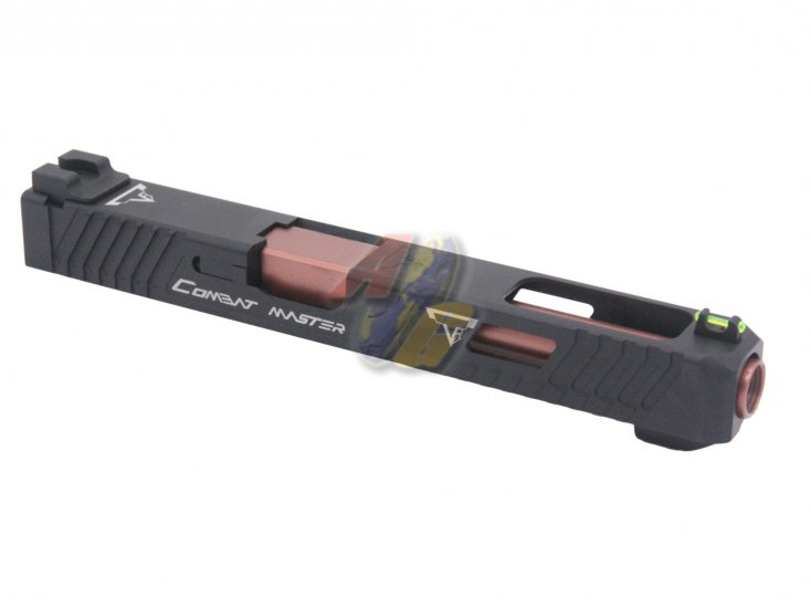 EMG TTI Combat Master Slide Set For Umarex/ VFC Glock 17 Gen.4 GBB ( BK ) ( by APS ) - Click Image to Close