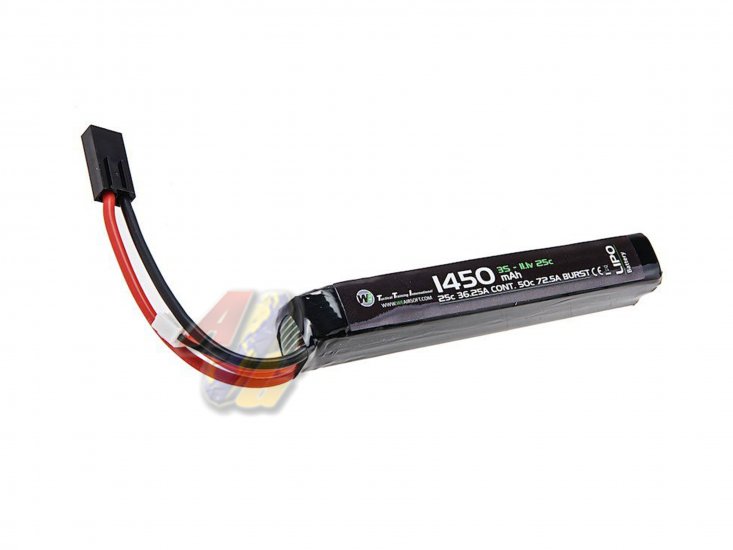 WE Lipo Battery 11.1v 1450mAh Stick Type ( 25C ) - Click Image to Close