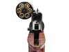 --Out of Stock--Marushin Mateba 6 inch Gas Revolver ( W Deep Black, Heavy Weight, Wood Grip )