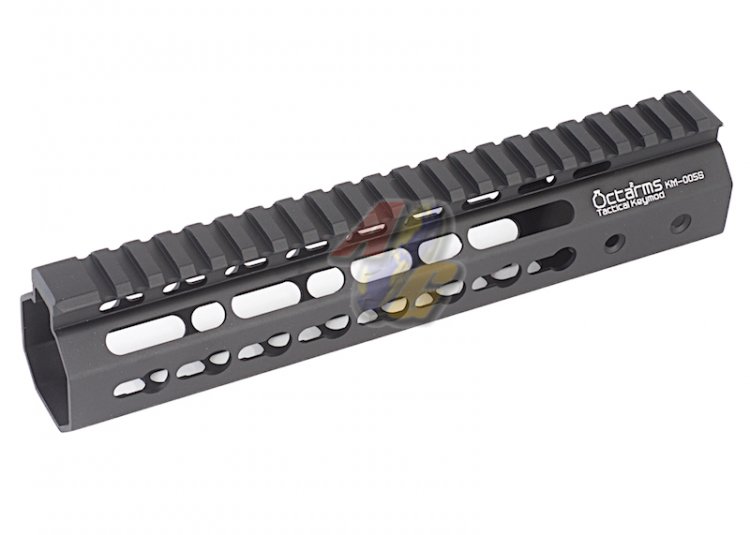 ARES Octarms 9 Inch Tactical KeyMod System Handguard Set ( Black ) - Click Image to Close
