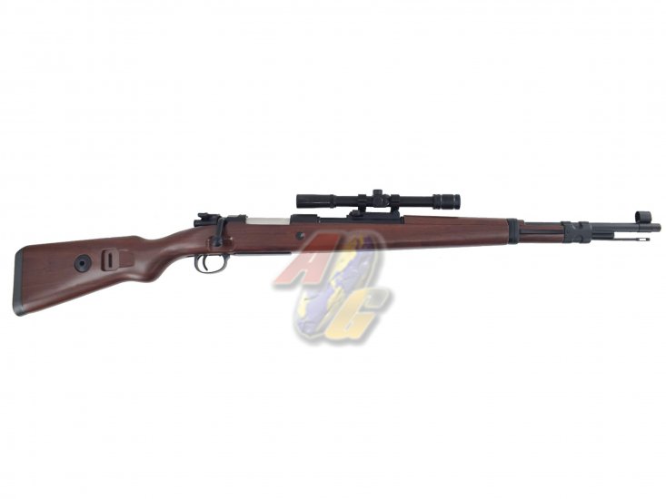 Snow Wolf Kar98K Bolt Action Sniper with 1.5X ZF41 Scope ( ABS Version ) - Click Image to Close
