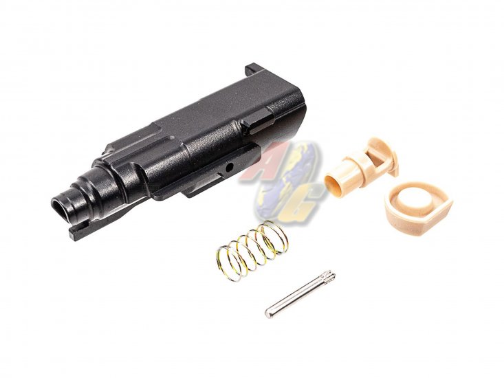 COWCOW Technology Aluminum Nozzle For Action Army AAP-01 GBB ( Black ) - Click Image to Close