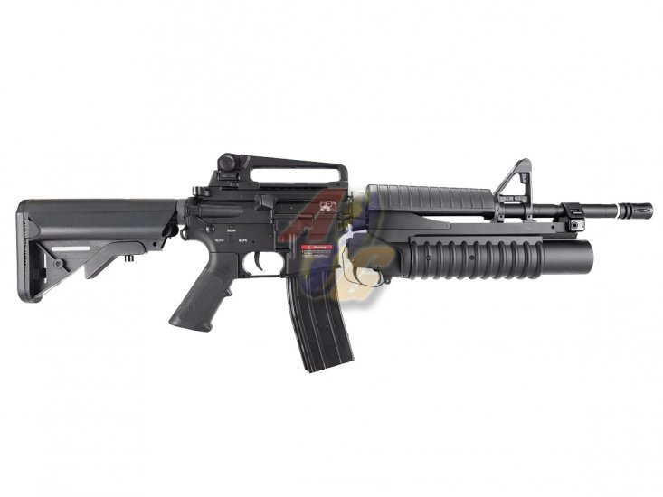 E&C M4 Carbine AEG with M203 Grenade Launcher ( with Marking ) - Click Image to Close